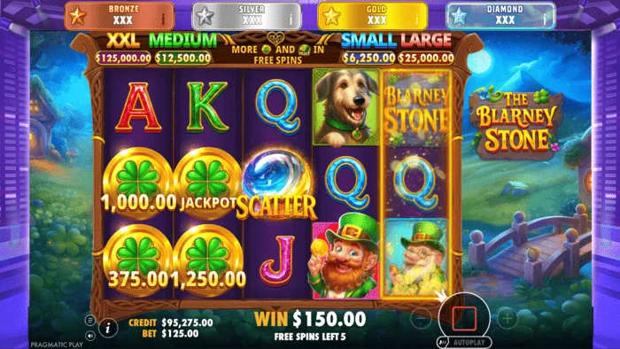 The Blarney Stone - бонусна рулетка Jackpot Reveal